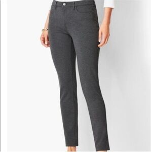 Talbots high waist jegging ankle charcoal gray size 8